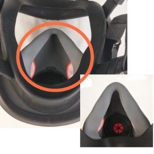 China New Design Speaking Amplifier Safety Respirator Gas Mask Full